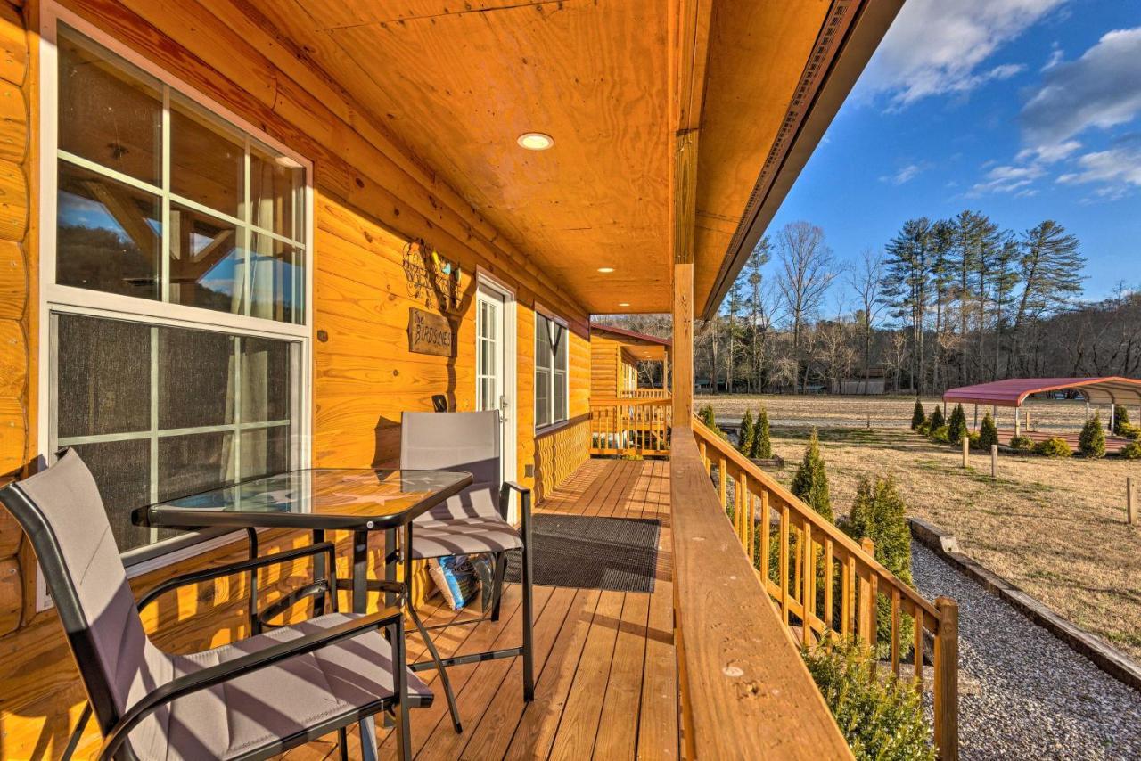 Birds Nest At Ela Camp A Hidden Gem Of Bryson! Vila Bryson City Exterior foto